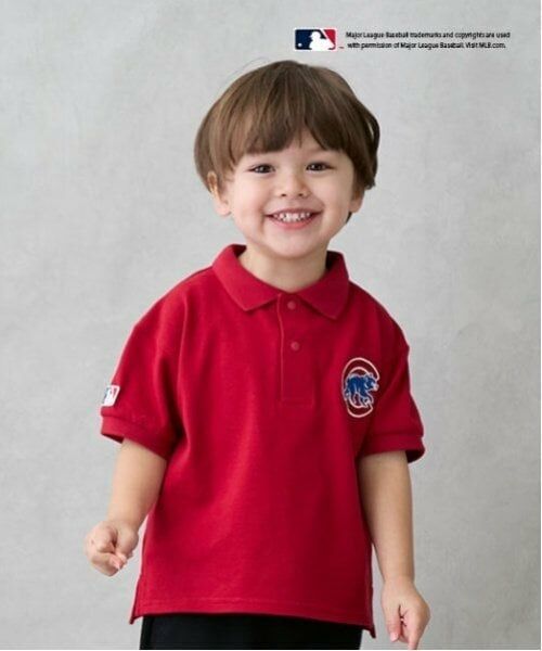 petit main / プティマイン ポロシャツ | 【MLB】ポロシャツ（赤）