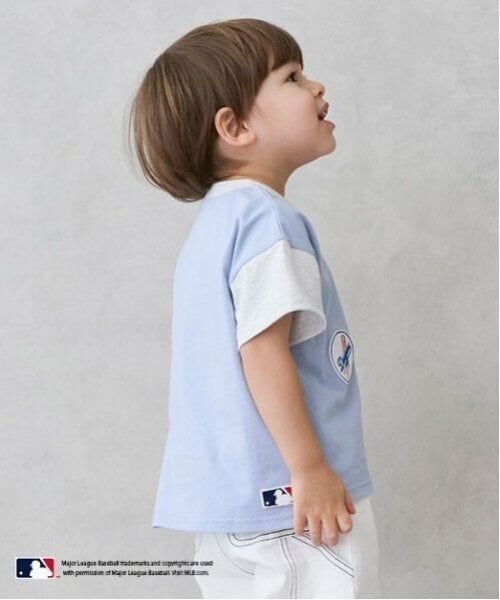 petit main / プティマイン Tシャツ | 【MLB】ワッペンTシャツ | 詳細2