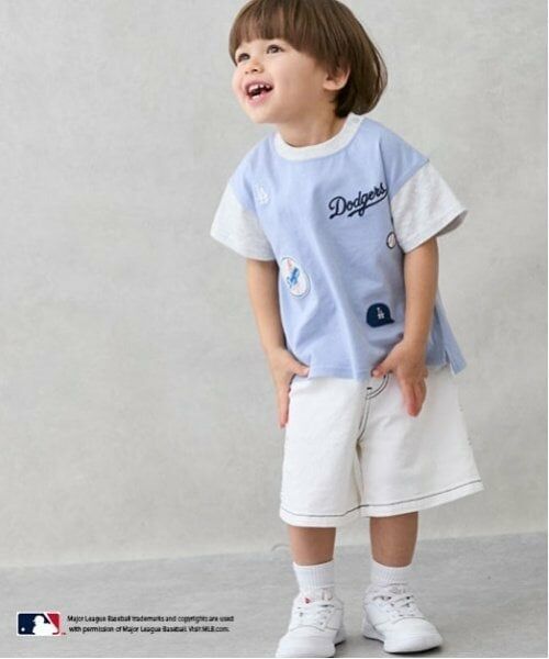 petit main / プティマイン Tシャツ | 【MLB】ワッペンTシャツ | 詳細3