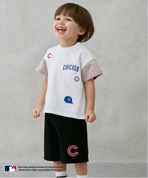 petit main / プティマイン Tシャツ | 【MLB】ワッペンTシャツ | 詳細7