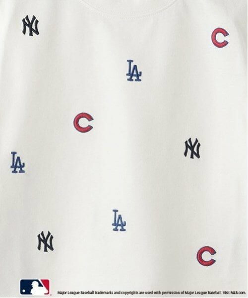 petit main / プティマイン Tシャツ | 【MLB】3チーム刺しゅうTシャツ | 詳細10