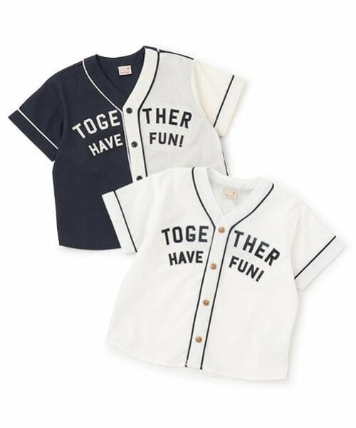 petit main / プティマイン シャツ・ブラウス | ベースボール半袖シャツ | 詳細12