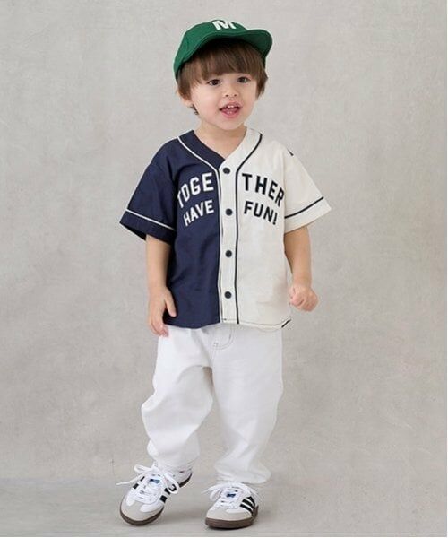 petit main / プティマイン シャツ・ブラウス | ベースボール半袖シャツ | 詳細3