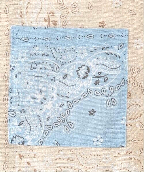 petit main / プティマイン シャツ・ブラウス | 【リンク】マルチ柄開衿半袖シャツ(キッズ) | 詳細10