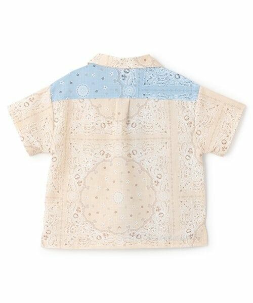 petit main / プティマイン シャツ・ブラウス | 【リンク】マルチ柄開衿半袖シャツ(キッズ) | 詳細8