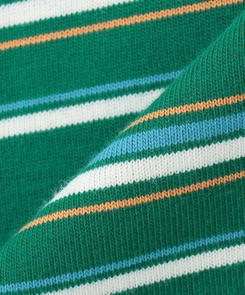 petit main / プティマイン Tシャツ | 【防汚加工】マルチボーダー半袖Tシャツ | 詳細14