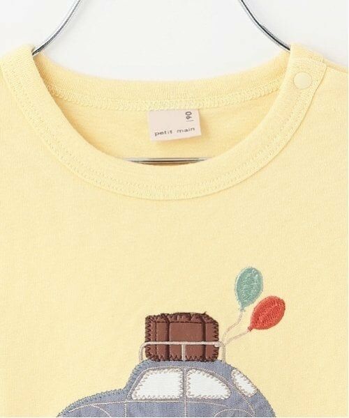 petit main / プティマイン Tシャツ | アップリケ車・ポニー半袖Tシャツ | 詳細13