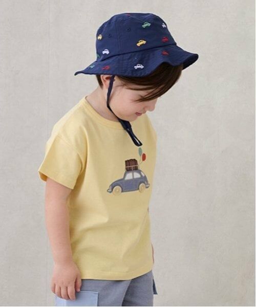 petit main / プティマイン Tシャツ | アップリケ車・ポニー半袖Tシャツ | 詳細3