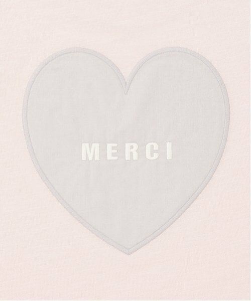 petit main / プティマイン Tシャツ | 【防汚加工】背中ハート半袖Tシャツ | 詳細15