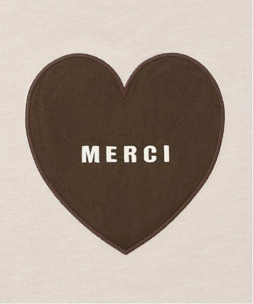 petit main / プティマイン Tシャツ | 【防汚加工】背中ハート半袖Tシャツ | 詳細16