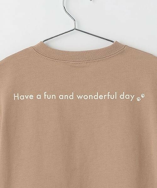 petit main / プティマイン Tシャツ | 【防汚加工】DOGグラフィック半袖Tシャツ | 詳細16