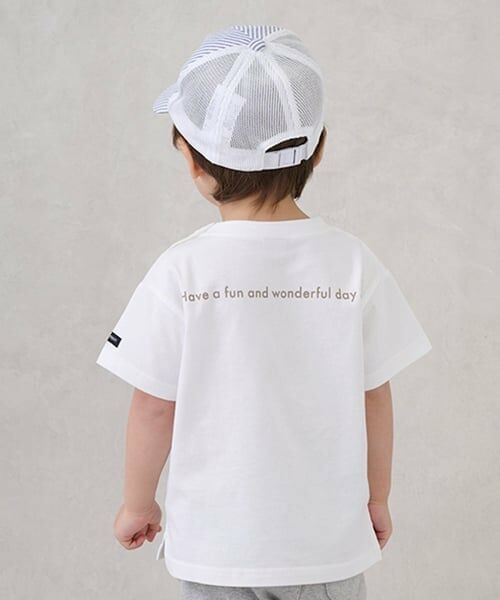 petit main / プティマイン Tシャツ | 【防汚加工】DOGグラフィック半袖Tシャツ | 詳細2