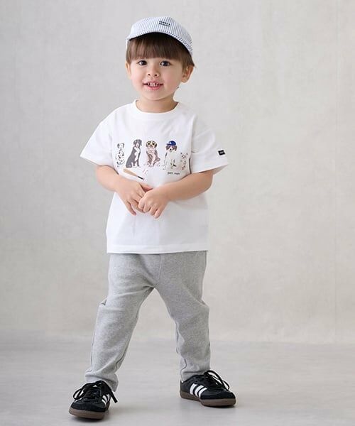 petit main / プティマイン Tシャツ | 【防汚加工】DOGグラフィック半袖Tシャツ | 詳細3