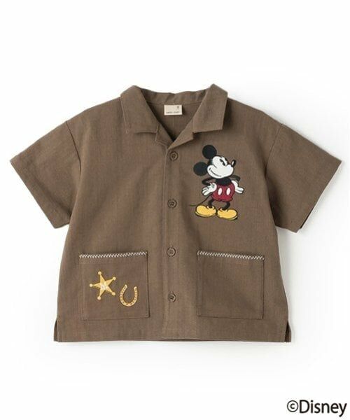 petit main / プティマイン シャツ・ブラウス | 【Disney】開衿半袖シャツ | 詳細10