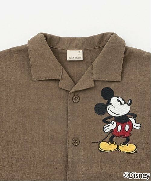 petit main / プティマイン シャツ・ブラウス | 【Disney】開衿半袖シャツ | 詳細12