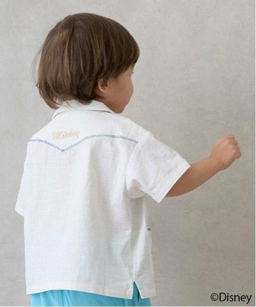petit main / プティマイン シャツ・ブラウス | 【Disney】開衿半袖シャツ | 詳細3