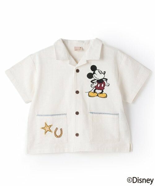 petit main / プティマイン シャツ・ブラウス | 【Disney】開衿半袖シャツ | 詳細9
