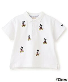 petit main / プティマイン ポロシャツ | 【Disney】ミッキー/刺しゅう半袖ポロ