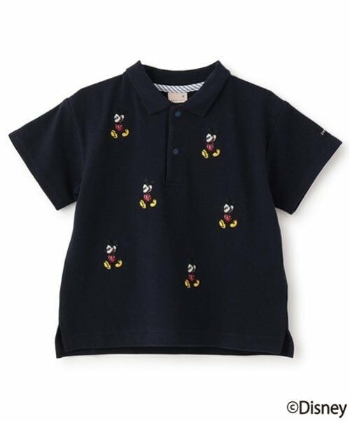 petit main / プティマイン ポロシャツ | 【Disney】ミッキー/刺しゅう半袖ポロ | 詳細11