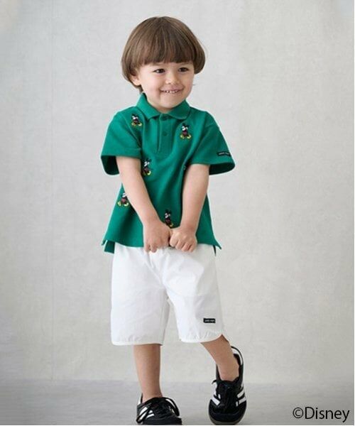petit main / プティマイン ポロシャツ | 【Disney】ミッキー/刺しゅう半袖ポロ | 詳細4