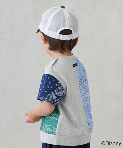 petit main / プティマイン Tシャツ | 【Disney】パッチワーク半袖Tシャツ | 詳細6