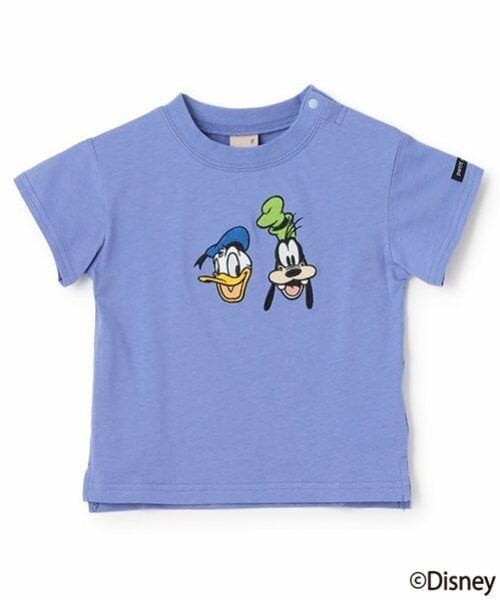 petit main / プティマイン Tシャツ | 【Disney】モチーフキャラ半袖Tシャツ（パープル）