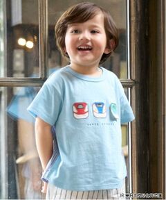 petit main / プティマイン Tシャツ | 【新幹線】アソートワッペン半袖Tシャツ