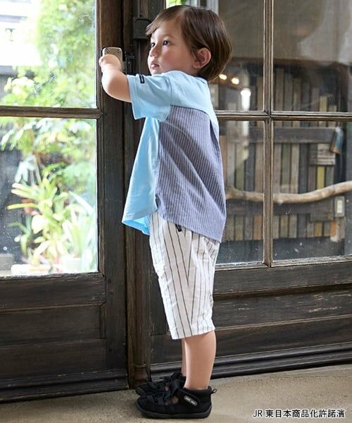 petit main / プティマイン Tシャツ | 【新幹線】アソートワッペン半袖Tシャツ | 詳細1