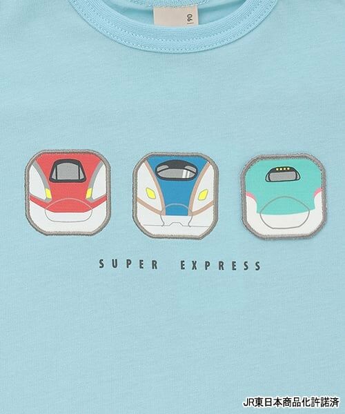 petit main / プティマイン Tシャツ | 【新幹線】アソートワッペン半袖Tシャツ | 詳細14