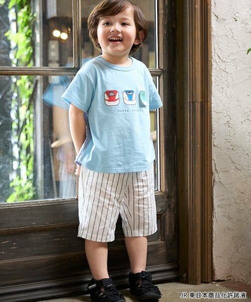 petit main / プティマイン Tシャツ | 【新幹線】アソートワッペン半袖Tシャツ | 詳細4