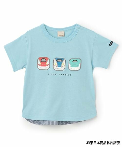 petit main / プティマイン Tシャツ | 【新幹線】アソートワッペン半袖Tシャツ | 詳細6