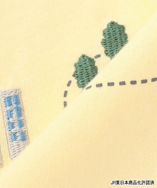 petit main / プティマイン Tシャツ | 【新幹線】線路半袖Tシャツ | 詳細12