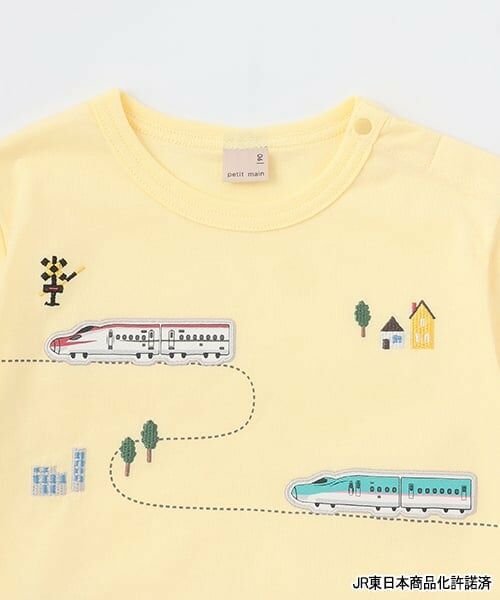 petit main / プティマイン Tシャツ | 【新幹線】線路半袖Tシャツ | 詳細6