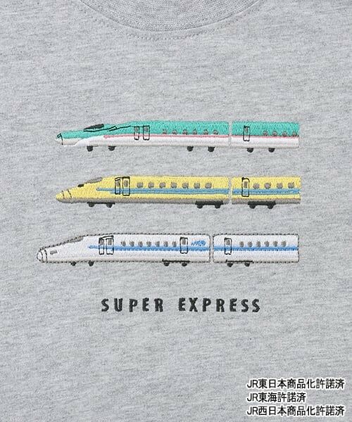 petit main / プティマイン Tシャツ | 【新幹線】袖配色半袖Tシャツ | 詳細10