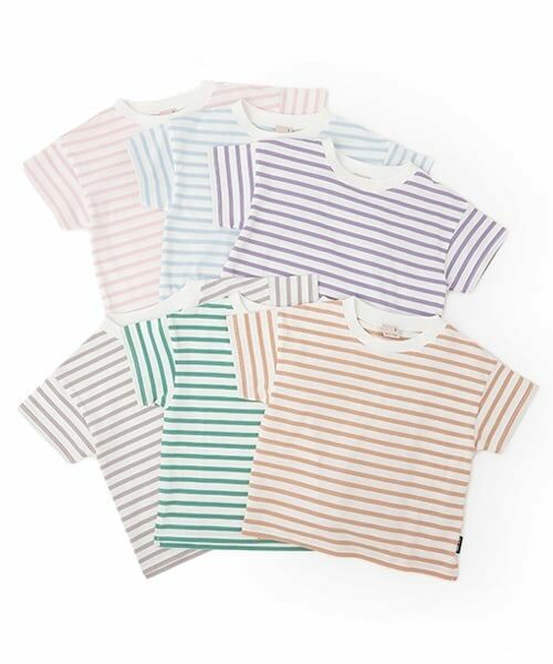 petit main / プティマイン Tシャツ | 【GOODPRICE冷感】ボーダー半袖Tシャツ | 詳細7