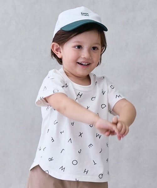 petit main / プティマイン Tシャツ | 【GOODPRICE冷感】総柄半袖Tシャツ | 詳細1