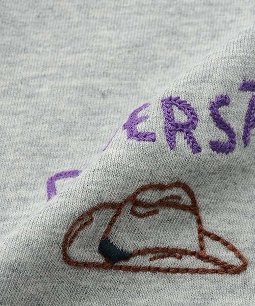 petit main / プティマイン Tシャツ | 【接触冷感】モチーフロゴ刺しゅう半袖Tシャツ | 詳細10