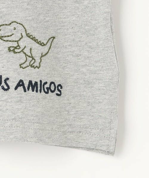 petit main / プティマイン Tシャツ | 【接触冷感】モチーフロゴ刺しゅう半袖Tシャツ | 詳細9