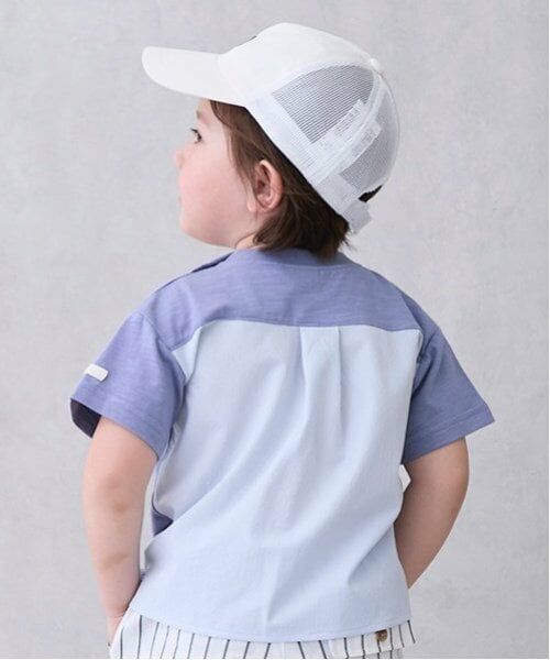 petit main / プティマイン Tシャツ | 【接触冷感】海刺しゅう半袖Tシャツ(キッズサイズ) | 詳細3