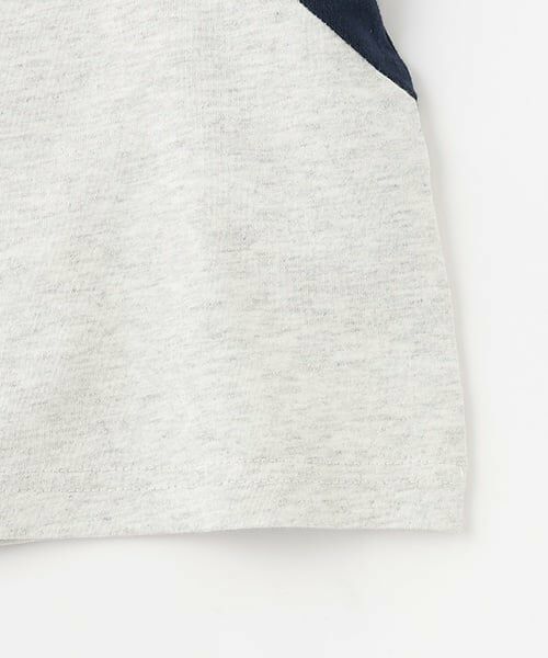 petit main / プティマイン Tシャツ | 【接触冷感】袖ライン配色半袖Tシャツ | 詳細8