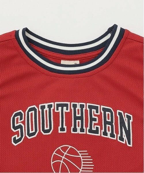 petit main / プティマイン Tシャツ | 【接触冷感】ユニフォームドッキング半袖Tシャツ | 詳細3