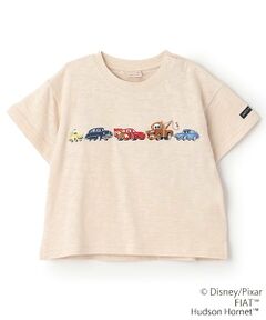 petit main / プティマイン Tシャツ | 【Disney】カーズ/アップリケ半袖Tシャツ