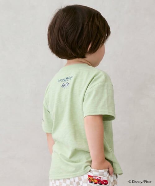 petit main / プティマイン Tシャツ | 【Disney】カーズ/アップリケ半袖Tシャツ | 詳細1