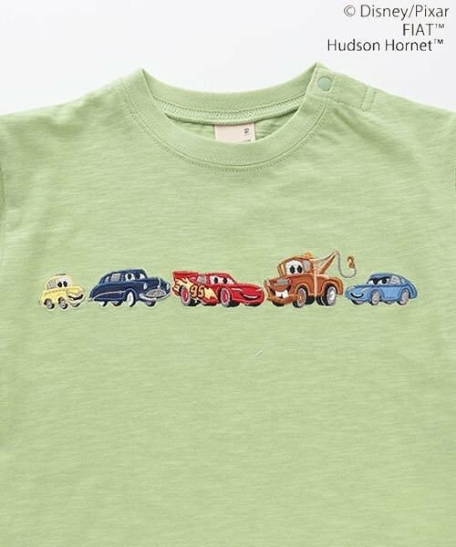 petit main / プティマイン Tシャツ | 【Disney】カーズ/アップリケ半袖Tシャツ | 詳細10