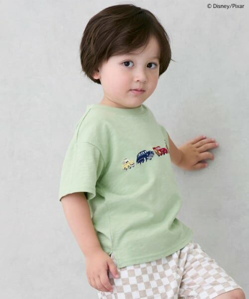 petit main / プティマイン Tシャツ | 【Disney】カーズ/アップリケ半袖Tシャツ | 詳細2