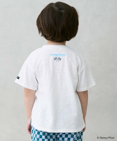 petit main / プティマイン Tシャツ | 【Disney】カーズ/アップリケ半袖Tシャツ | 詳細4