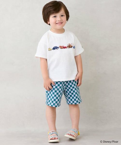 petit main / プティマイン Tシャツ | 【Disney】カーズ/アップリケ半袖Tシャツ | 詳細5