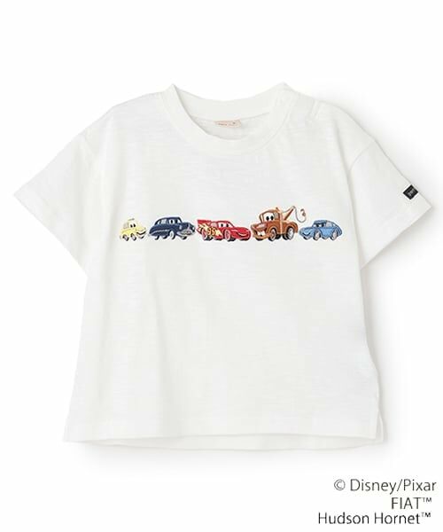 petit main / プティマイン Tシャツ | 【Disney】カーズ/アップリケ半袖Tシャツ | 詳細6