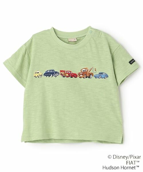 petit main / プティマイン Tシャツ | 【Disney】カーズ/アップリケ半袖Tシャツ | 詳細7