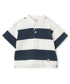 petit main / プティマイン Tシャツ | 【リンク】半袖ラガーTシャツ(キッズ)